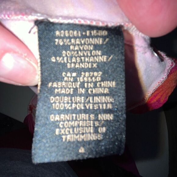 Renaur orange & pink skort 4 - Picture 7 of 7